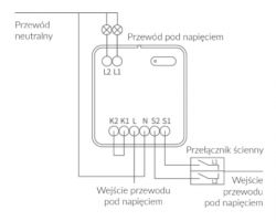 How do I connect the YLAI002 module to the switch? Cable connection problem.