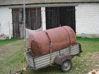 Custom 6mm Sheet Metal Buffer Heat Accumulator for 30KW Wood-Fired Boiler in Basement