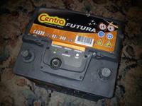 Centra CA530 - ładowanie akumulatora prostownikiem