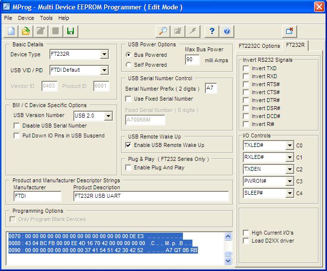 using mprog on k dcan