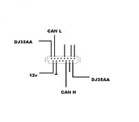 Schemat kabla OBD2 do Actron CP9180 - brakujące połączenia