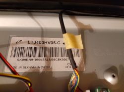 Samsung UE40ES6100 - brak obrazu, dioda miga 5 razy