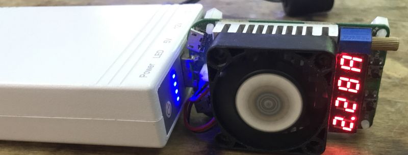 Two tiny UPS for router, camera or Raspberry Pi - capacity test