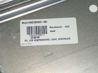 Opis złącza LVDS matrycy VES275WNVX-N01, 30 pin, 1366x768, LED