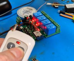 BK7231 RF receiver driver tutorial - how to use SYN590R or similar to control multiple devices