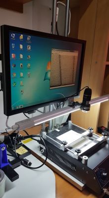 Mikroskop DIY do lutowania i inspekcji smd