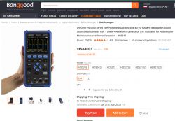 Oscyloskop przenośny OWON HDS 272S - próba opisu wad i zalet.