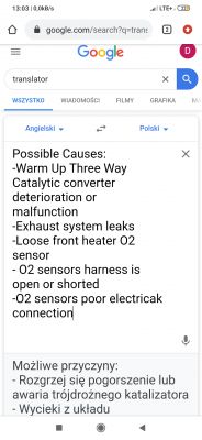 Kontrolka UREA i błędy P2A00, P0421 w Citroen C4 Picasso 2014