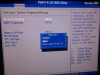 Intel E8300 - Podkręcenie procesora i zwiększenie napięcia.