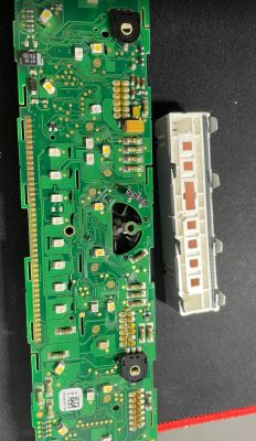 BMW e91 - Zmiana koloru wyświetlacza samochodowego, panel klimatyzacji BMW