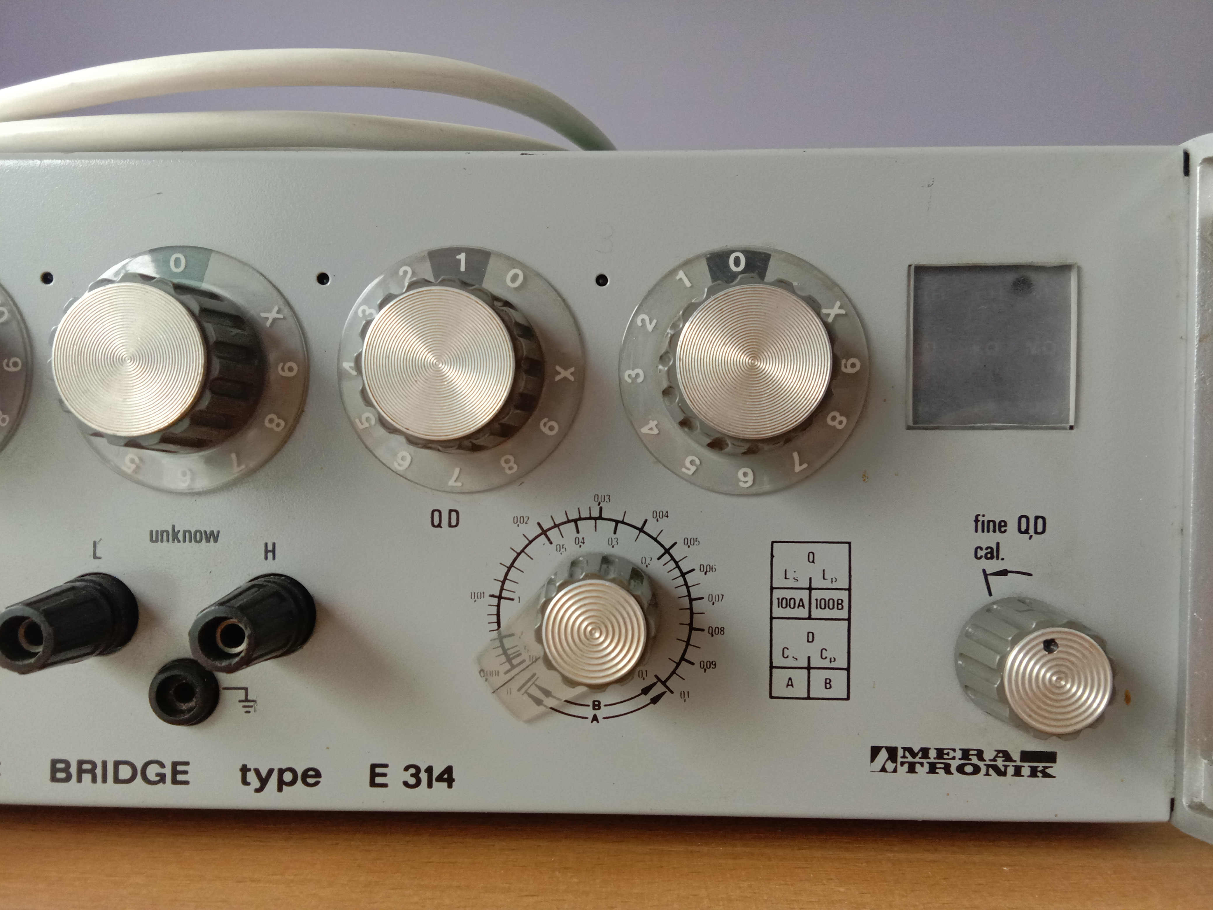 [Sprzedam] E314 mostek pomiarowy RLC - elektroda.pl