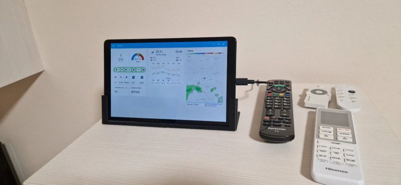 Touch control panel for Home Assistant - how to use an old tablet? Simple mini DIY Touch control panel for Home Assistant - how to use an old tablet? Simple mini DIY