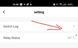 Which Smart Life WiFi switch or plug records on/off status history in the app?