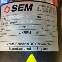 SEM DC servomotor - ...Jaki falownik do tego typu silnika?