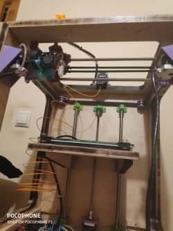 Drukarka 3D DIY - CoreXY ze sklejki Drukarka 3D DIY - CoreXY ze sklejki