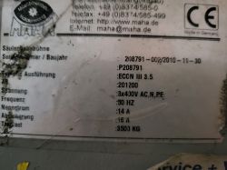 Maha Econ III 3,5 T - schemat elektryczny podłączenia podnośnika