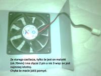 Obudowa Exodus (~2002r.) - Rozmieszczenie wentylatorów w obudowie...