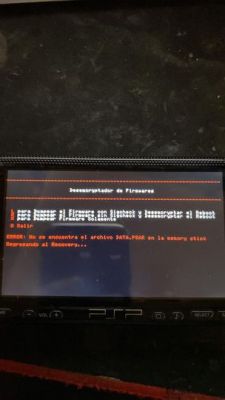 PSP 1004 Dark Alex: Jak naprawić brak data.psar przy próbie przywrócenia oryginalnego softu 6.61?