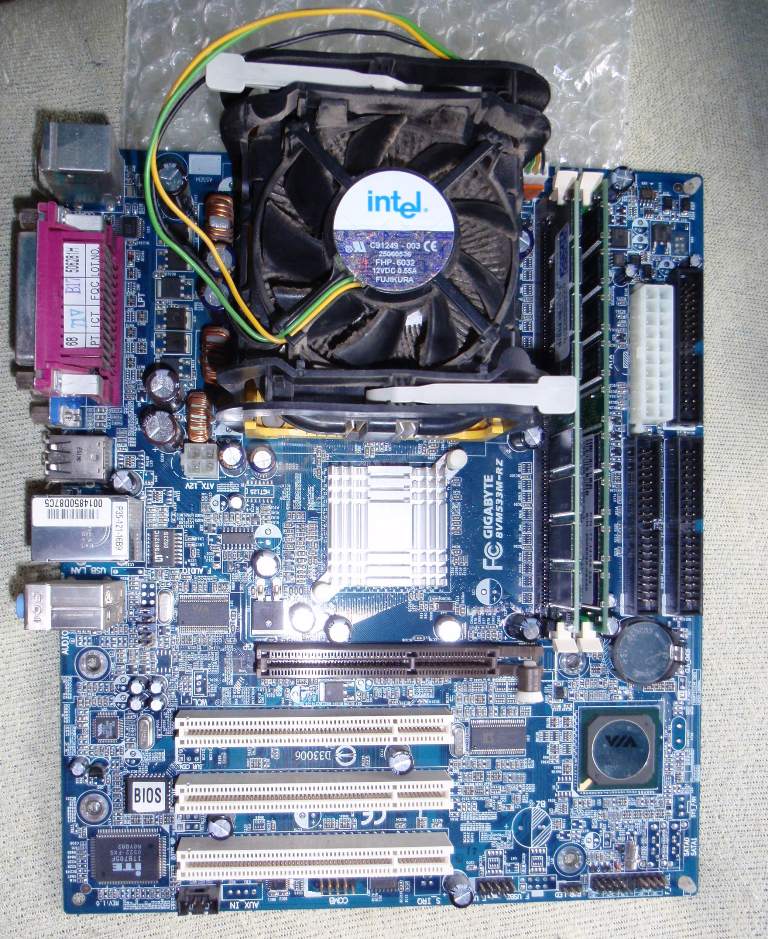 Gigabyte 85661fxmp rz подключение