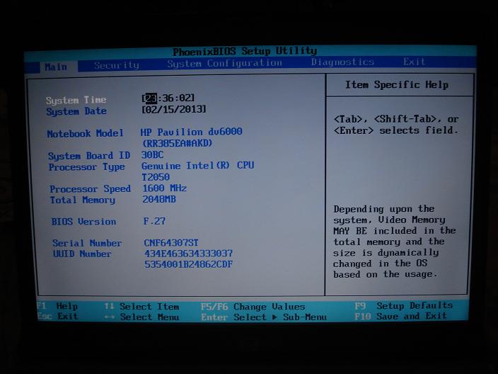 Hp Pavilion Dv6000 Bios Update Windows 7 www.elektroda.pl