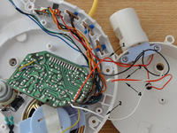 Karuzela Fisher Price C0108 - Gdzie przylutować oderwany kabel