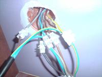 Kostka elektryczna - 250V podłączona do siły Kostka elektryczna - 250V podłączona do siły