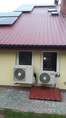 Przeróbka klimatyzacji na pompę ciepła - jednostka wewnętrzna