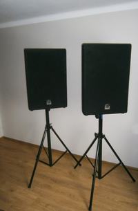 [Sprzedam] Kolumny wharfedale lx-15 pro + samson sx 2400 + stojaki i kable