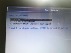 eMachines eM350 – instalacja Windows XP z pendrive, nie uruchamia się instalator