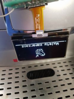 NIVONA Caferomatica 830 Coffee Machine: Damaged Display Repair, AliExpress Replacement