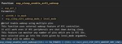 esp_sleep_enable_ext1_wakeup function documentation with example code
