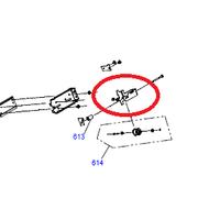 EPSON PRO 7800 - Gdzie znaleźć część mocującą rolkę na łożysku?