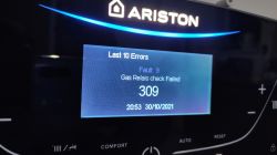 Ariston Genus One System - błędy kotła gazowego 501,504,309,5p3