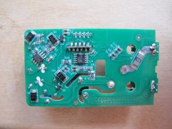 Circuit Board of LoraTap SP800WJ-EU Smart Plug View of circuit board with electronic components