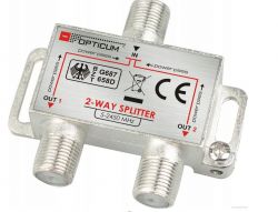 Jak rozprowadzić sygnał telewizji kablowej na dwa odbiorniki bez utraty mocy sygnału?