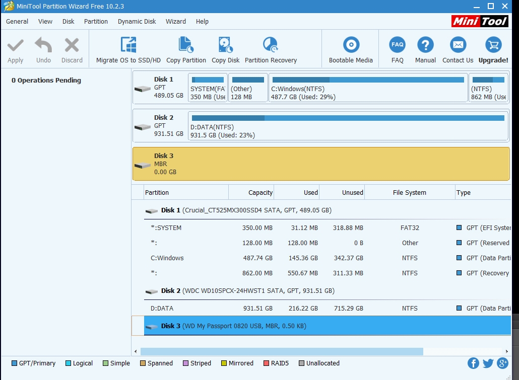 how to reformat wd my passport ultra for windows 10