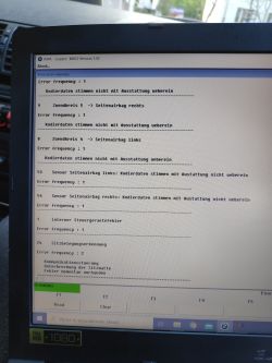 Bmw e46 - Po wylaczeniu ncs maty pasazera wyswetla taki blad ktos pomoze?