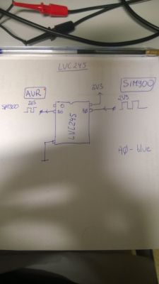 SIM900 brak komunikacji z AVR - konwersja napięć nie działa, jak to naprawić?