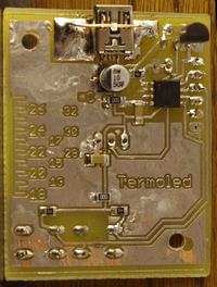 Termometr RGB na diodach WS2812B Termometr RGB na diodach WS2812B