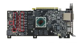 IR3553M - rx470 4GB. Palący się MOSFET