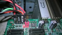 ACER Q65H2-AM - Anschließen von POWER-Schalter, POWER-LED, RESET-Schalter, USB1