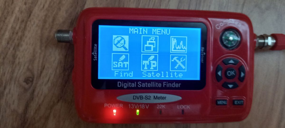 Cercatore Di Segnale TV Portatile SH-110HD Per DVB-T/T2/C, Compatto E Veloce Con Batteria Al Litio