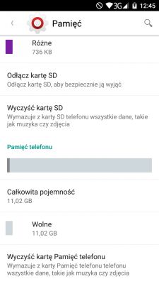 Landvon XM100 plus - Jak ustawić pamieć która wciąż ładuje.