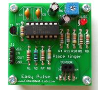 Pomiar tętna przy użyciu podczerwieni