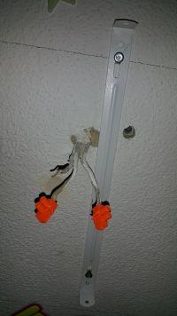 Connecting LED Lamp: Identifying Unmarked Wires, White Cable with 3 Wires, Brown & Blue Cables