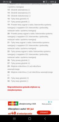 Jak podłączyć wzmacniacz BOSE 4166 z Audi A8 do Civic?