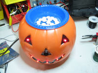 Elektroniczna dynia na Halloween