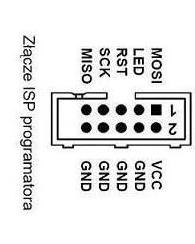 Adapter do programatora AVT2550P dla ATMEGA i ATTINY