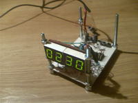 Timer oparty na Atmega8, soft napisany w asemblerze