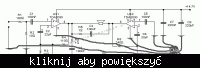 Jak podłączyć masę i zasilanie we wzmacniaczu na schemacie?
